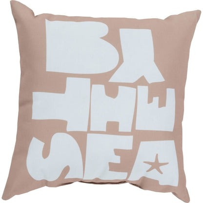Rain Pillow - 16274 by Livabliss. Made from front: 100% polyester, back: 100% polyester in a coastal style.