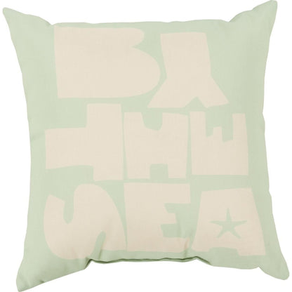 Rain Pillow - 16274 by Livabliss. Made from front: 100% polyester, back: 100% polyester in a coastal style.