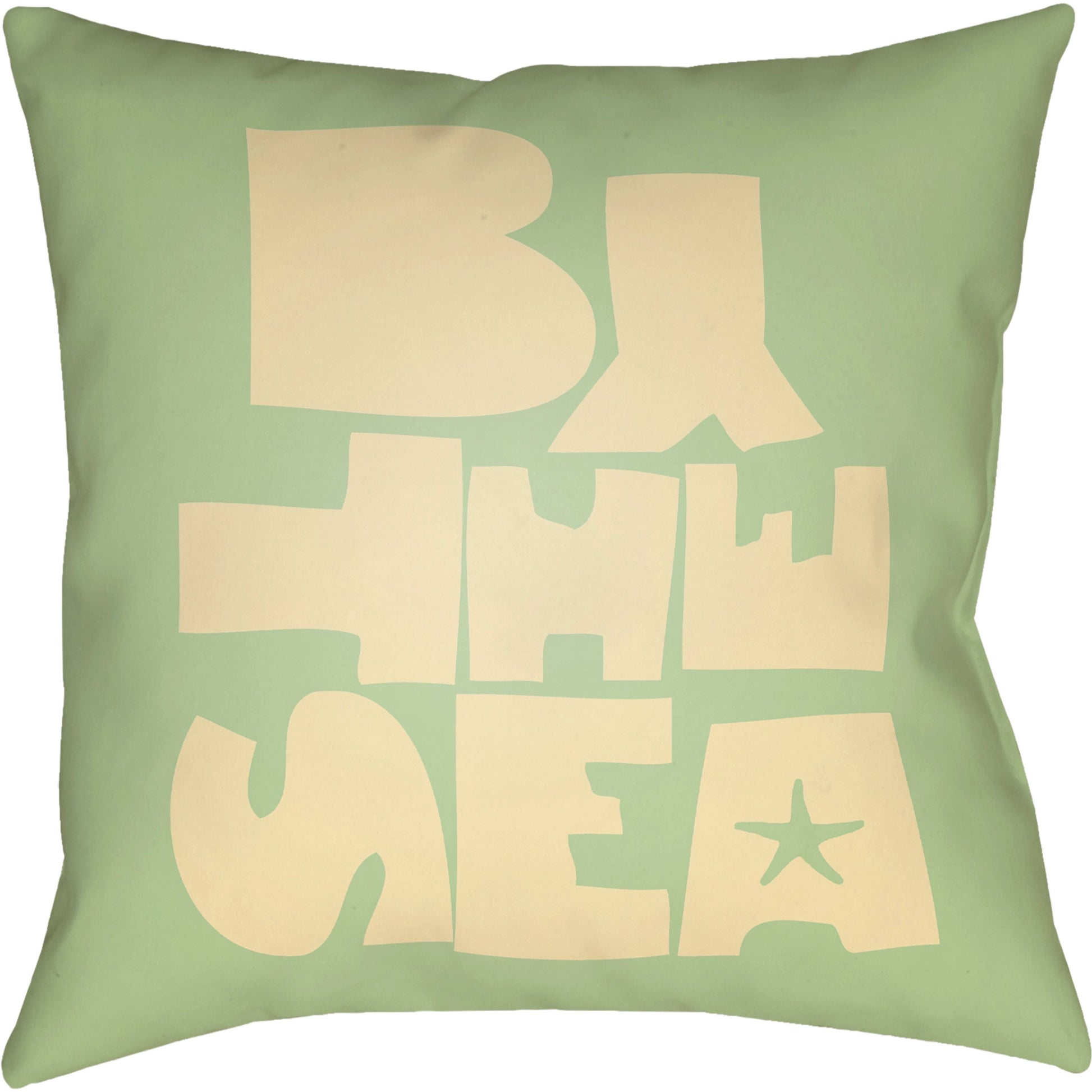 Rain Pillow - 16274 by Livabliss. Made from front: 100% polyester, back: 100% polyester in a coastal style.