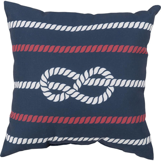 Rain Pillow - 8010 by Livabliss. Made from front: 100% polyester, back: 100% polyester in a coastal style.