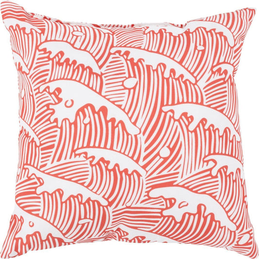 Rain Pillow - 20071 by Livabliss. Made from front: 100% polyester, back: 100% polyester in a coastal style.