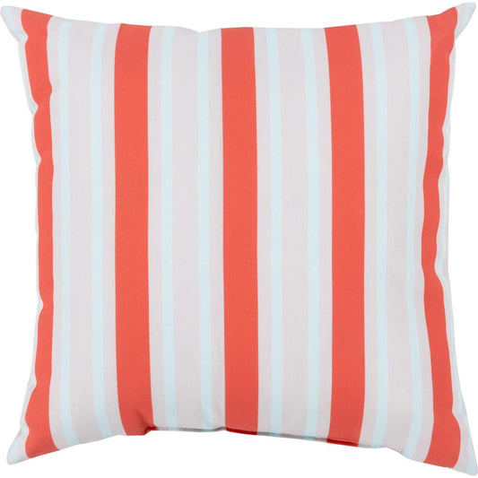 Rain Pillow - 6110 by Livabliss. Made from front: 100% polyester, back: 100% polyester in a coastal style.