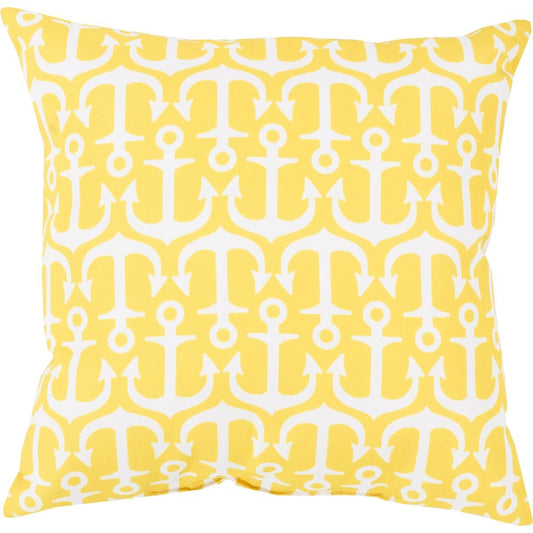 Rain Pillow - 16618 by Livabliss. Made from front: 100% polyester, back: 100% polyester in a coastal style.