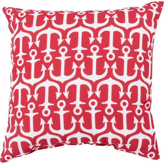 Rain Pillow - 16618 by Livabliss. Made from front: 100% polyester, back: 100% polyester in a coastal style.