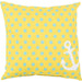Rain Pillow - 18678 by Livabliss. Made from front: 100% polyester, back: 100% polyester in a coastal style.