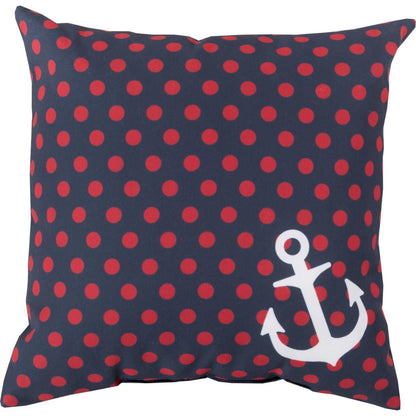 Rain Pillow - 18678 by Livabliss. Made from front: 100% polyester, back: 100% polyester in a coastal style.