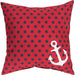 Rain Pillow - 18678 by Livabliss. Made from front: 100% polyester, back: 100% polyester in a coastal style.