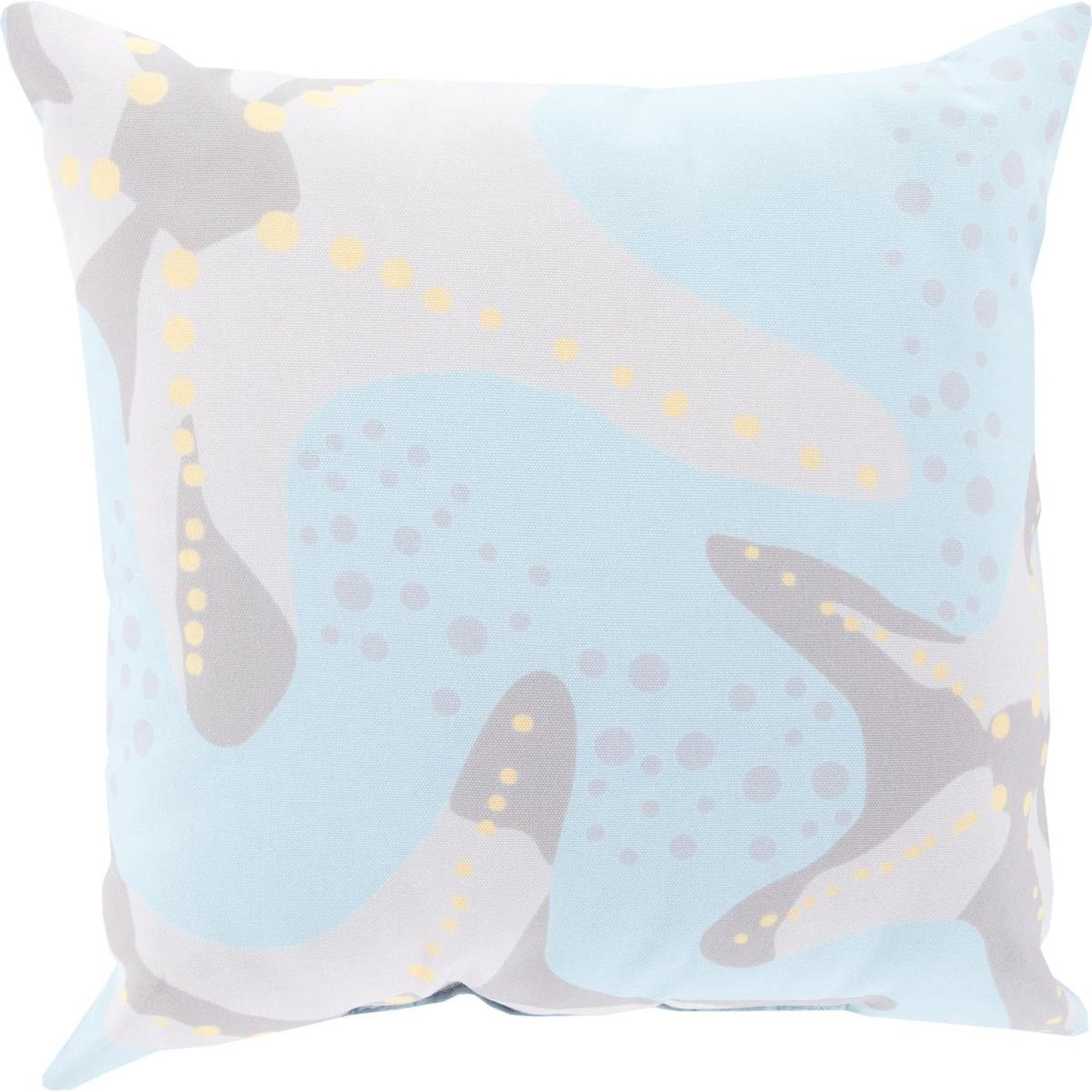 Rain Pillow - 8751 by Livabliss. Made from front: 100% polyester, back: 100% polyester in a coastal style.