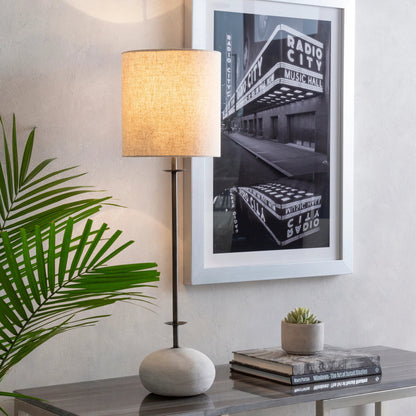 Rigby - 22089 by Surya in metallic brass, gray, translucent, metallic bronze and ivory, n/a. Made from linen, metal, stone in a transitional style.