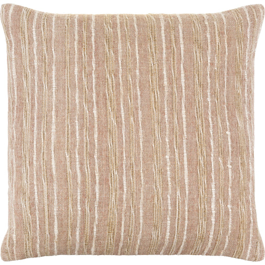 Ragnar Pillow - 481559 by Surya in beige, sandstone, ivory. Made from front: 75% linen, 25% viscose, back: 100% cotton in a modern style.