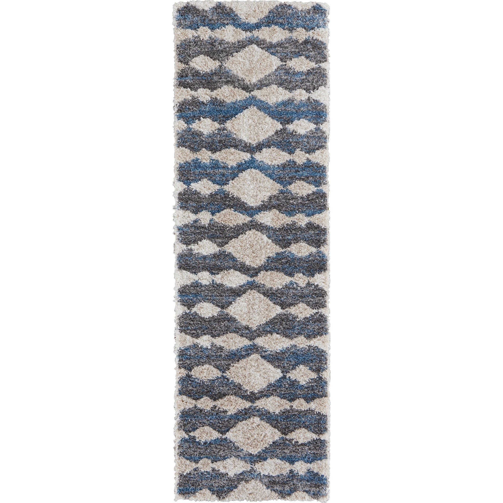 Mynka Transitional Diamond Rug - 39IFF by Feizy. Made from polyester in a unique style.