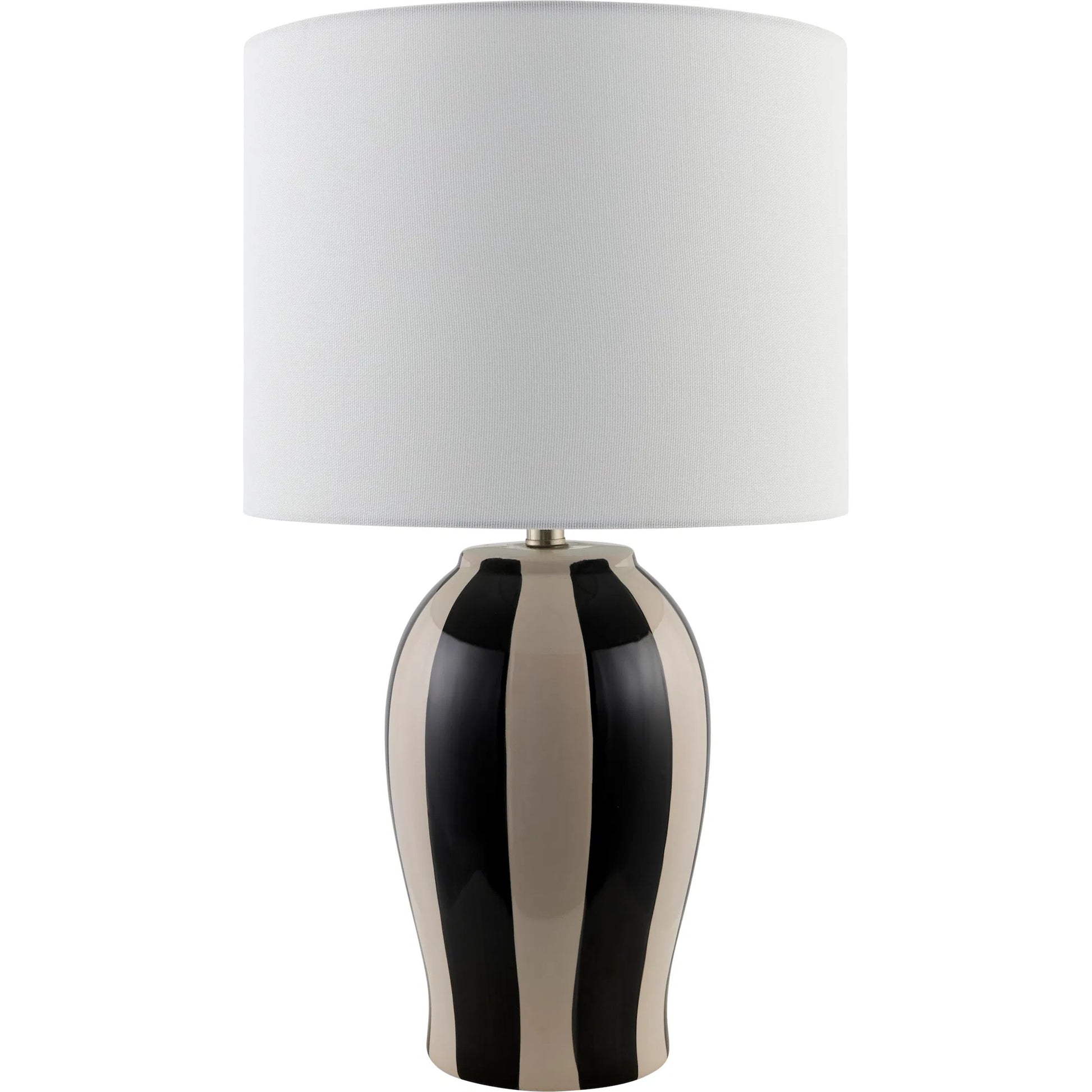 Rethel Striped Accent Table Lamp by Livabliss. Made from unique in a eclectic & global style.