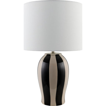 Rethel Striped Accent Table Lamp by Livabliss. Made from unique in a eclectic & global style.