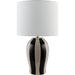 Rethel Striped Accent Table Lamp by Livabliss. Made from unique in a eclectic & global style.