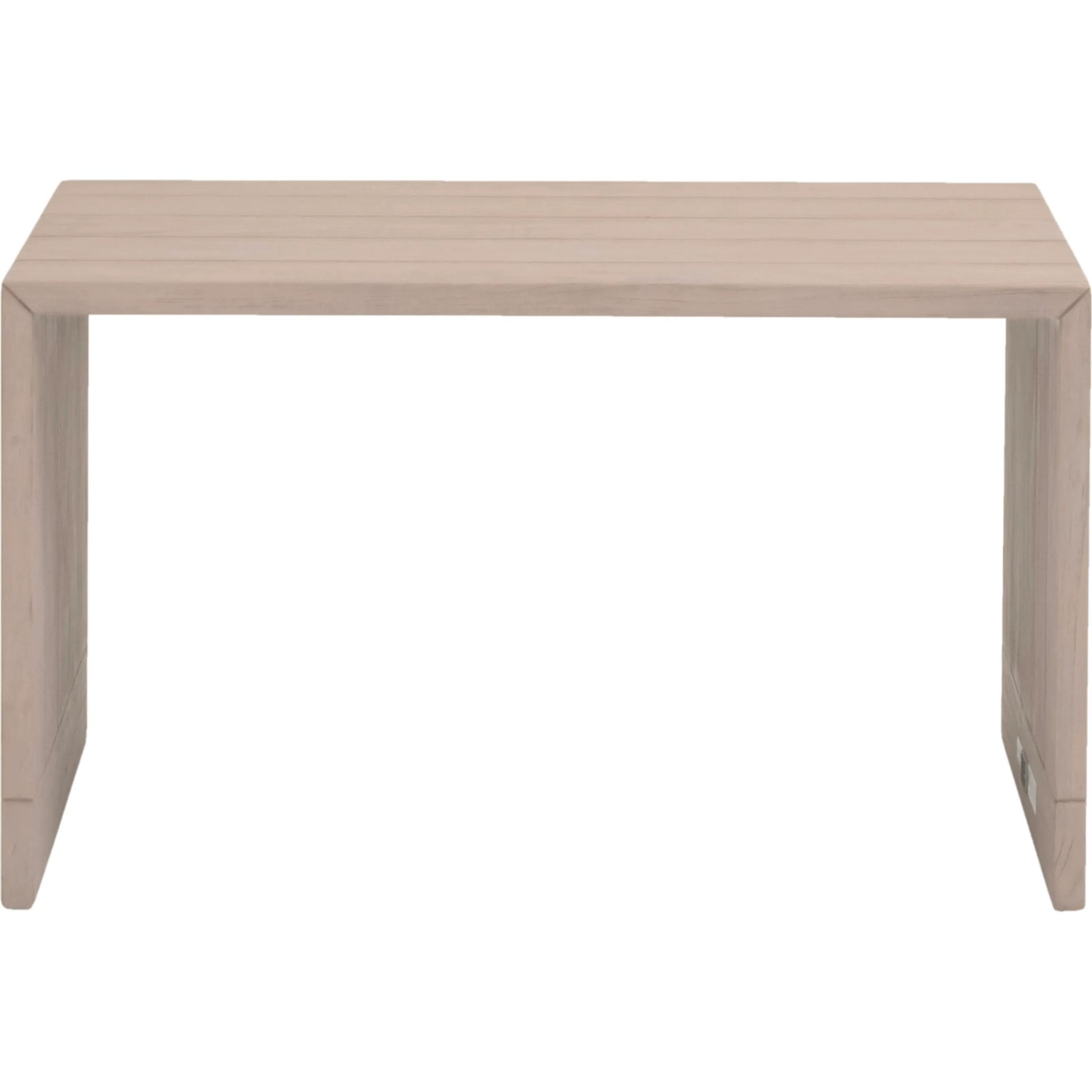 Rhode Coffee Table by Essentials For Living in oat flat rope, washed ever teak. Made from solid teak wood, aluminum in a transitional style.