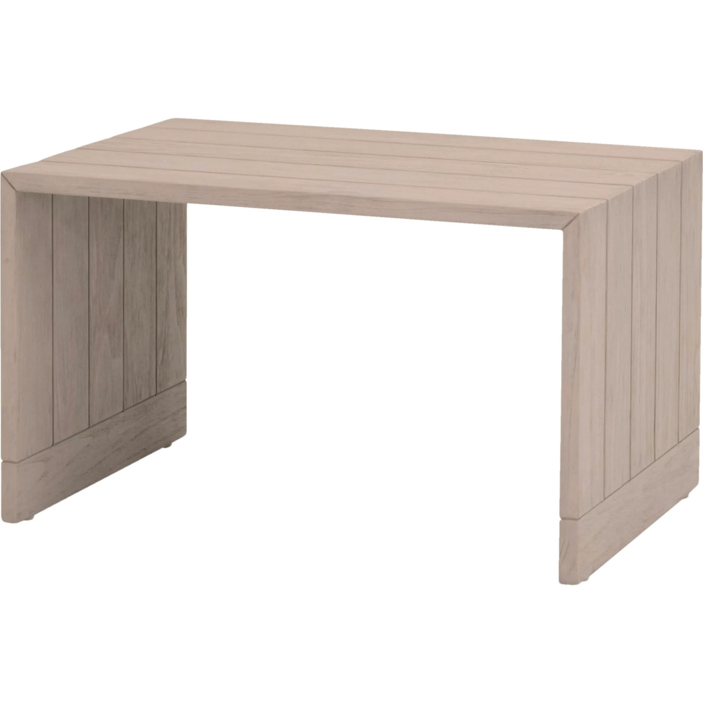 006 SI-2531742 | Additional Silo | Rhode Coffee Table by Essentials For Living in oat flat rope, washed ever teak. Made from solid teak wood, aluminum in a transitional style.