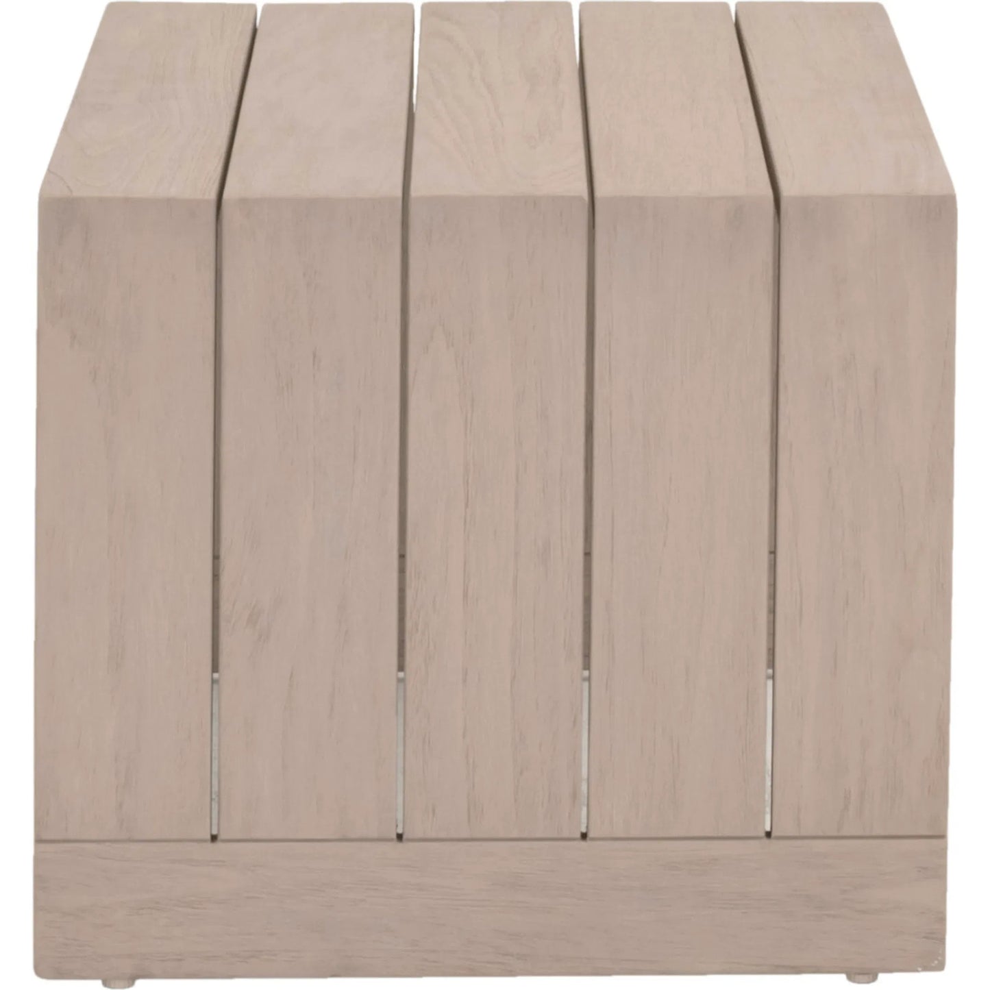 009 SI-2531742 | Additional Silo | Rhode Coffee Table by Essentials For Living in oat flat rope, washed ever teak. Made from solid teak wood, aluminum in a transitional style.