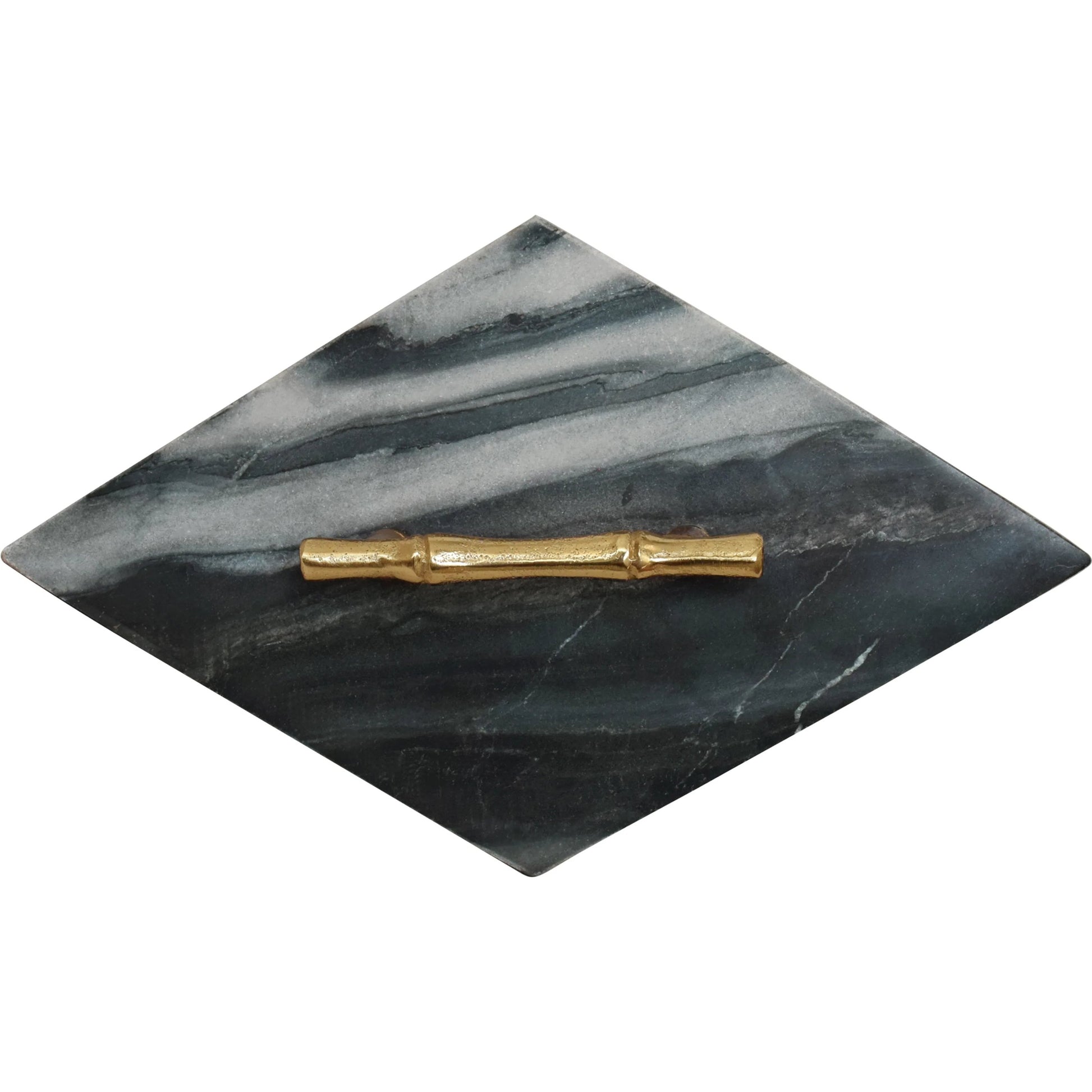 Rhoma Diamond Shaped Brass Box by Worlds Away in gold. Made from unique in a modern style.