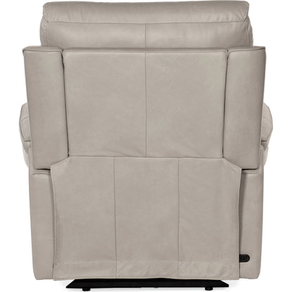 Lyra Zero Gravity Power Recliner by Hooker Furniture. Made from leather in a traditional style.