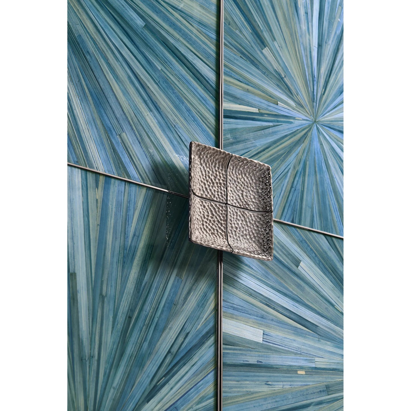 005 SI-2462623 | Closeup | Sapphire Bar Cabinet by Jonathan Charles in chocolate apricot oak. Made from straw in a eclectic & global style.