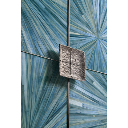 Sapphire Bar Cabinet by Jonathan Charles in chocolate apricot oak. Made from straw in a eclectic & global style.