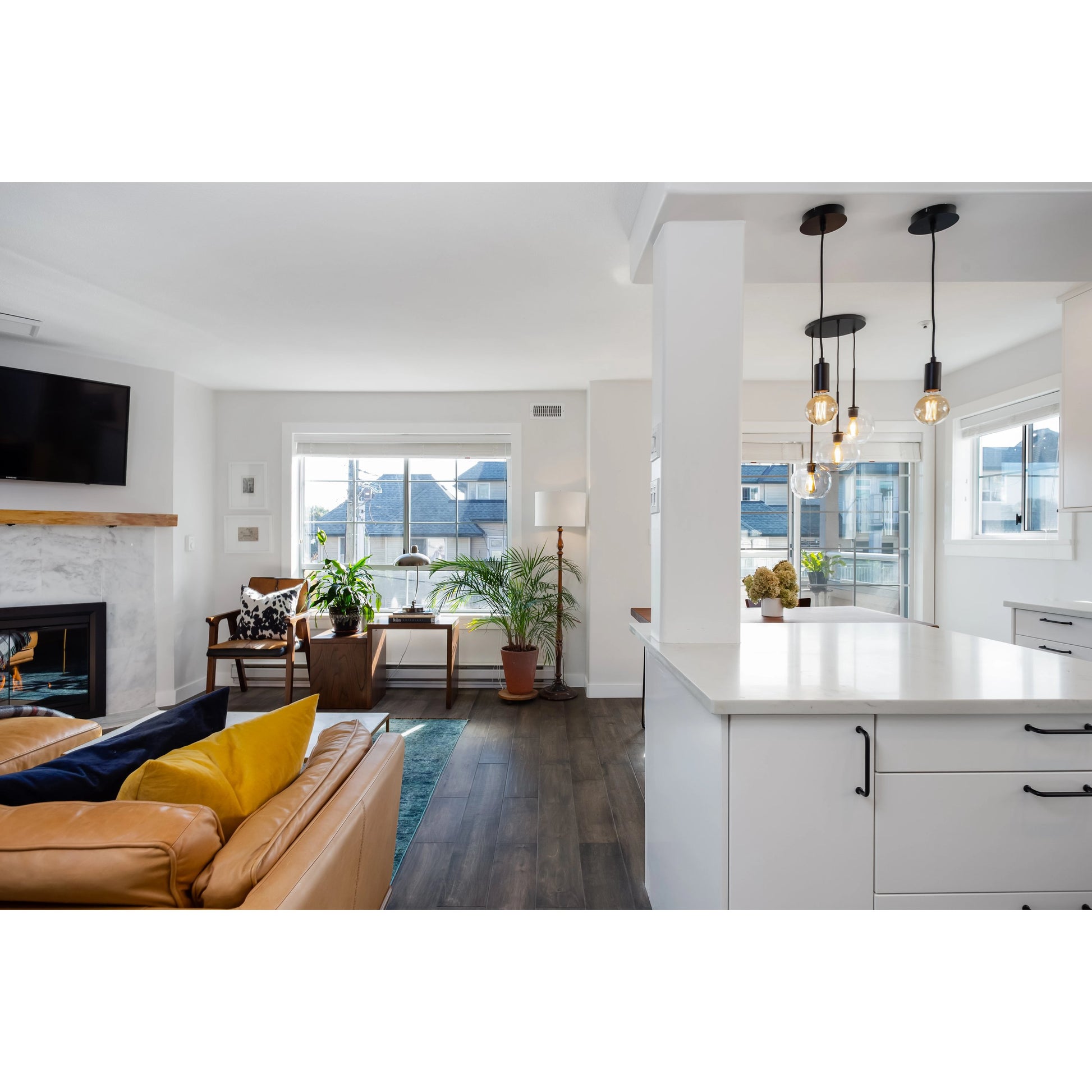 Rio Cool Armchair by LH Imports in brown mindi oak, leather/goat hair and mindi oak. Made from mindi oak, leather, pu leather, goat hair in a cottage & farmhouse style.