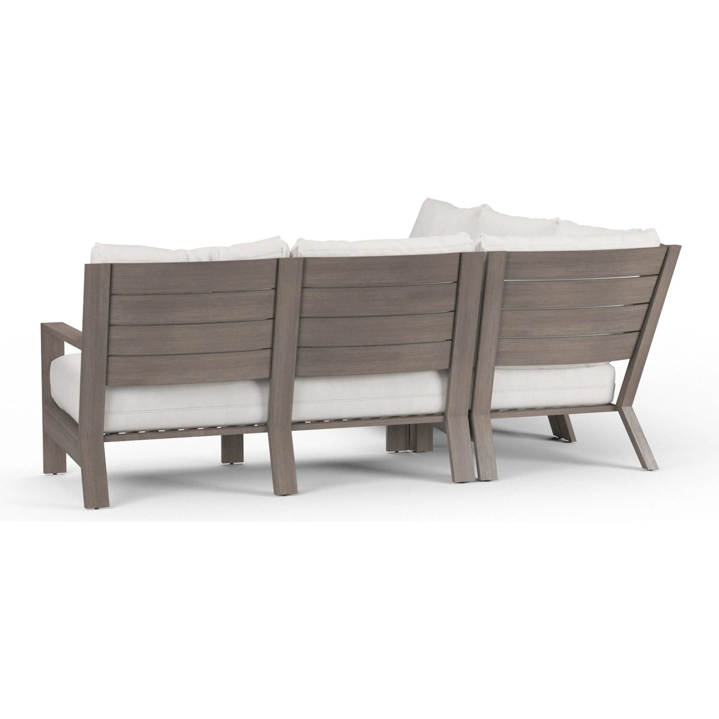 002 SI-2166964 | Additional Silo | Laguna Outdoor Sectional by Sunset West in driftwood. Made from aluminum in a modern style.