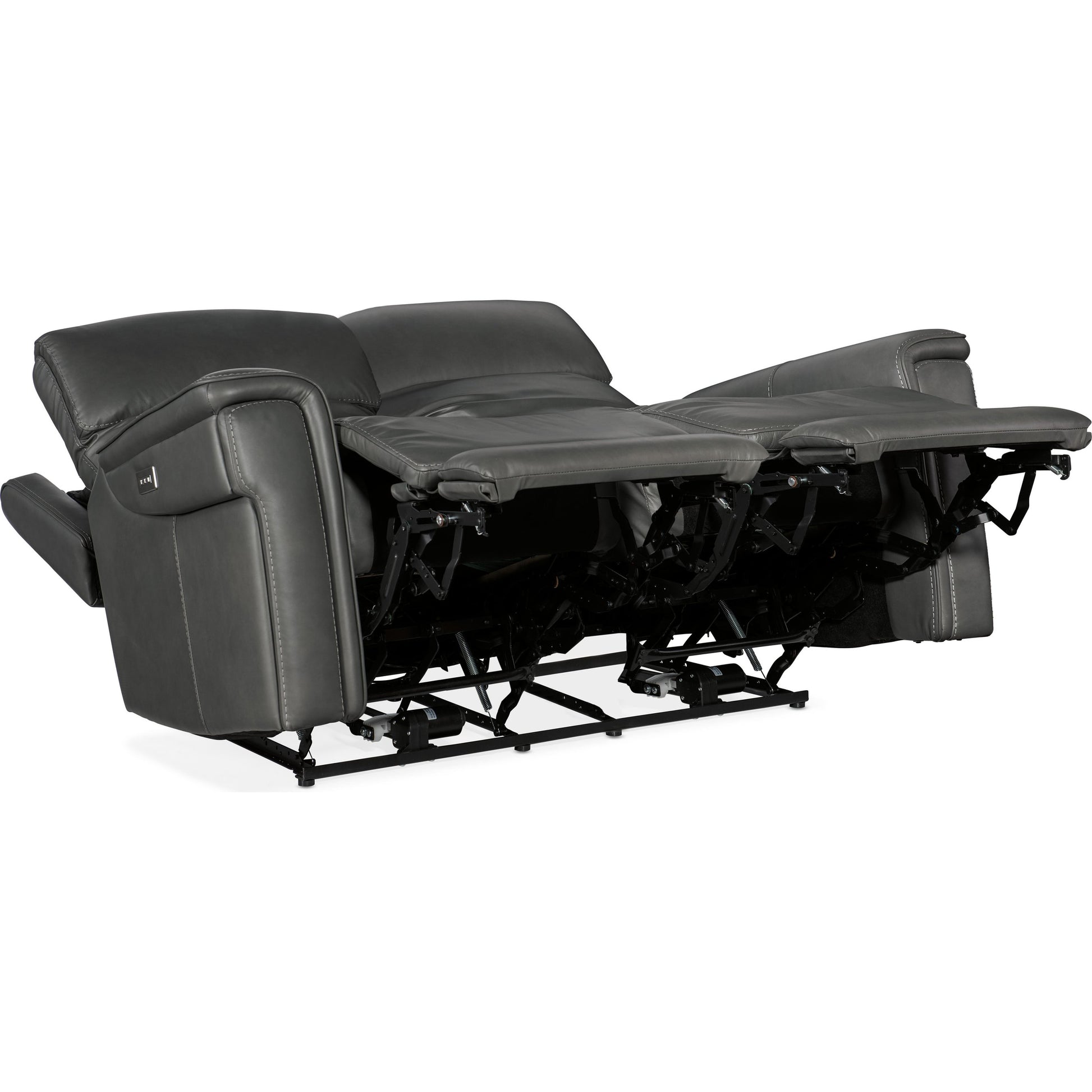 Lyra Zero Gravity Power Loveseat by Hooker Furniture. Made from leather in a traditional style.