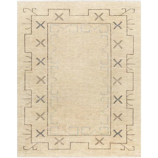 Riviera Rug - 32482 by Surya in ash, pearl. Made from main: 80% new zealand wool, main: 20% cotton in a unique style.