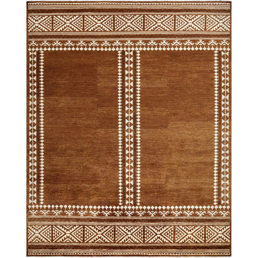 Riviera 541198 Rug by Surya in chestnut, ivory, cocoa. Made from new zealand wool, cotton in a unique style.