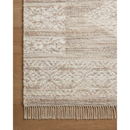 Rivers RIV-05 Rug by Angela Rose x Loloi in lilac, ivory. Made from wool / jute / cotton in a unique style.
