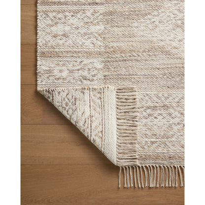 Rivers RIV-05 Rug by Angela Rose x Loloi in lilac, ivory. Made from wool / jute / cotton in a unique style.