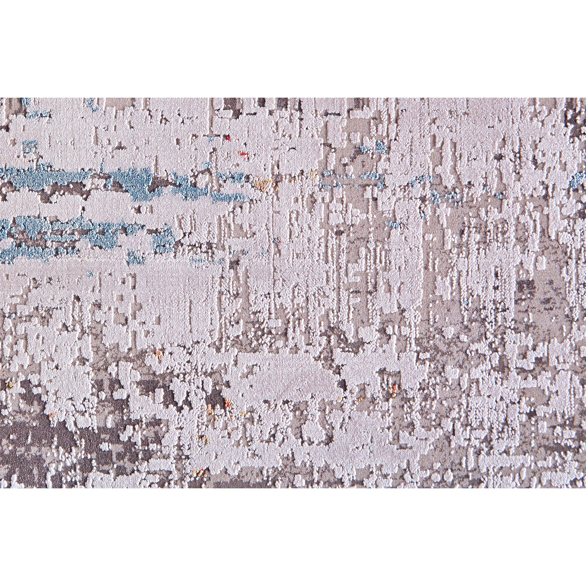 Cadiz Rug - 3903F by Feizy in gray, red, blue. Made from viscose, acrylic in a unique style.