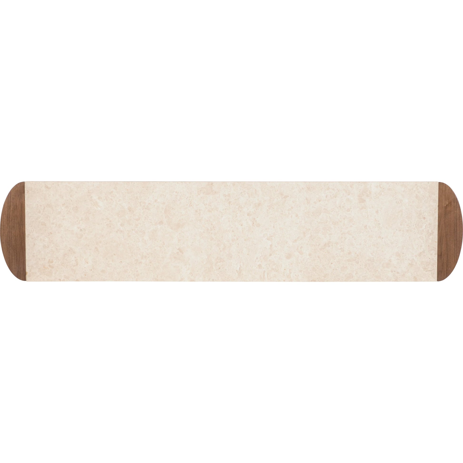 Eleana Console Table by Hooker Furniture in light caramel, quartered walnut veneers, marble. Made from walnut veneers, marble in a modern style.