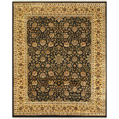 Sophia Rug - 6581F by Feizy in gold, black. Made from silk, wool in a unique style.