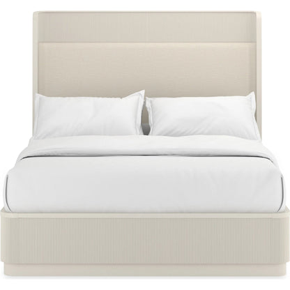 Fall in Love Bed by Caracole. Made from birch in a transitional style.