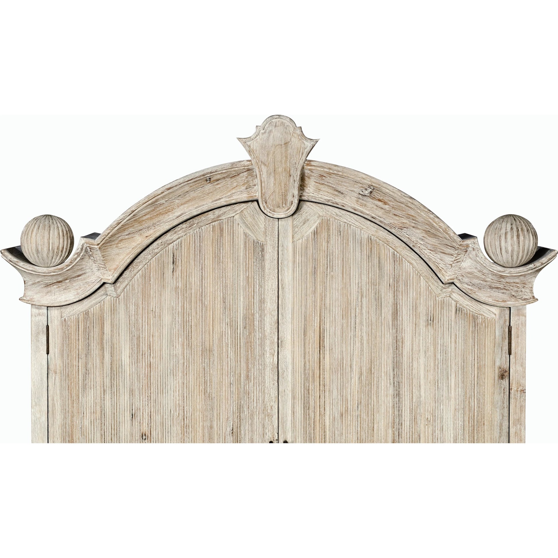 William Yeoward Alnwick Bureau by Jonathan Charles in white and washed acacia. Made from acacia in a cottage & farmhouse style.