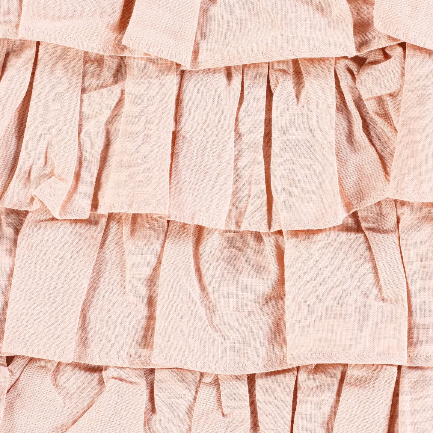 005 SI-1905888,SI-1905889 | Closeup | Ruffle Indoor/Outdoor Pillow by Surya. Made from 55% linen, 45% cotton, 100% cotton in a modern style.