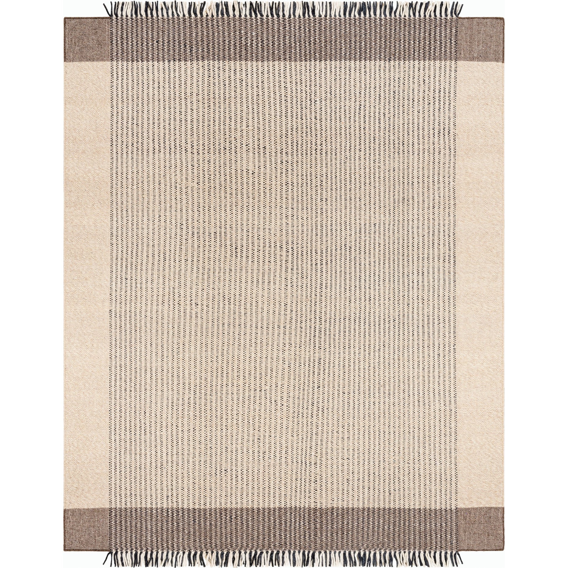 Reliance Rug - 27884 by Surya in charcoal, medium gray, black, tan, cream. Made from unique in a unique style.