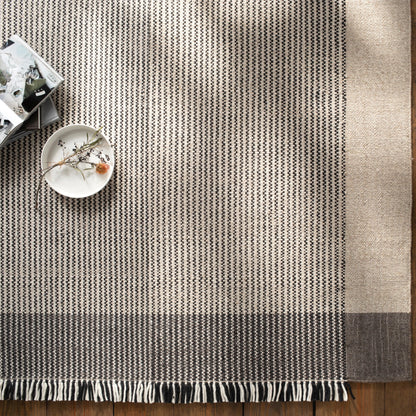 Reliance Rug - 27884 by Surya in charcoal, medium gray, black, tan, cream. Made from unique in a unique style.