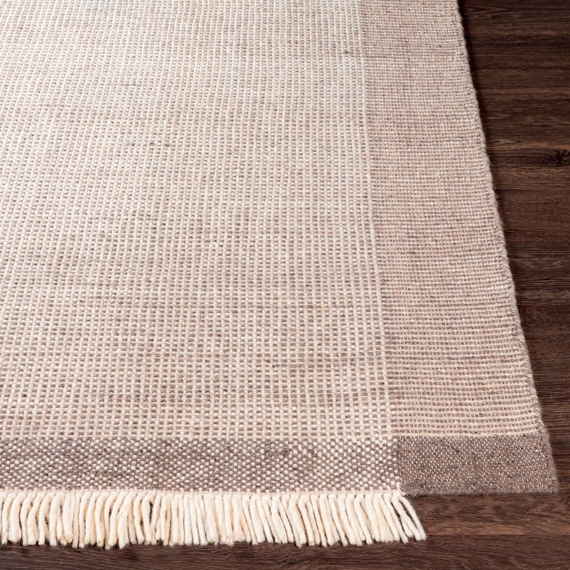 Reliance RLI-2301 Rug by Livabliss in brown, beige, cream, charcoal. Made from unique in a unique style.