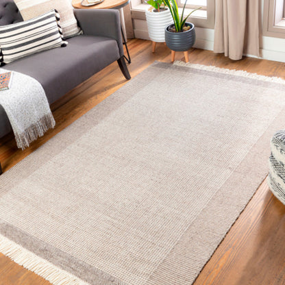 Reliance RLI-2301 Rug by Livabliss in brown, beige, cream, charcoal. Made from unique in a unique style.