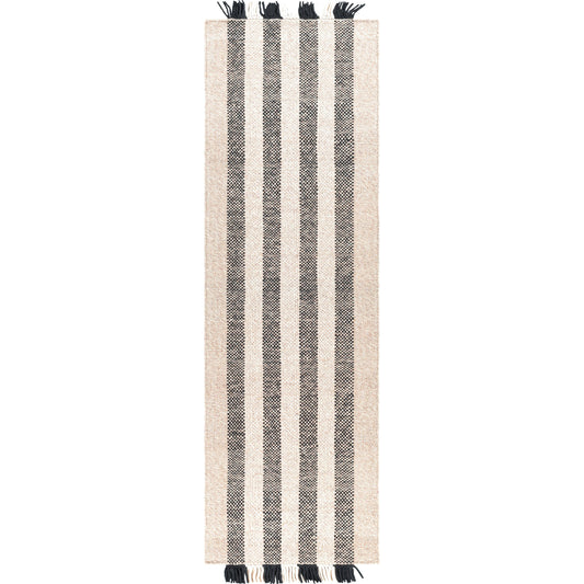 Reliance Rug - 27886 by Surya in black, light beige. Made from 100% wool in a unique style.