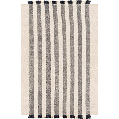 Reliance Rug - 27886 by Surya in black, light beige, cream. Made from 100% wool in a unique style.