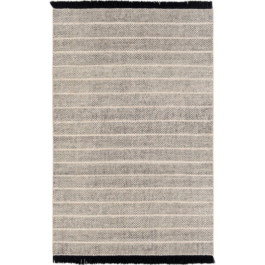 Reliance Rug - 27888 by Surya in black, beige. Made from 100% wool in a unique style.