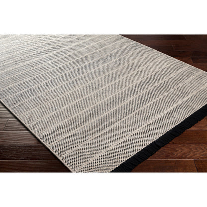 Reliance Rug - 27888 by Surya in black, beige. Made from 100% wool in a unique style.