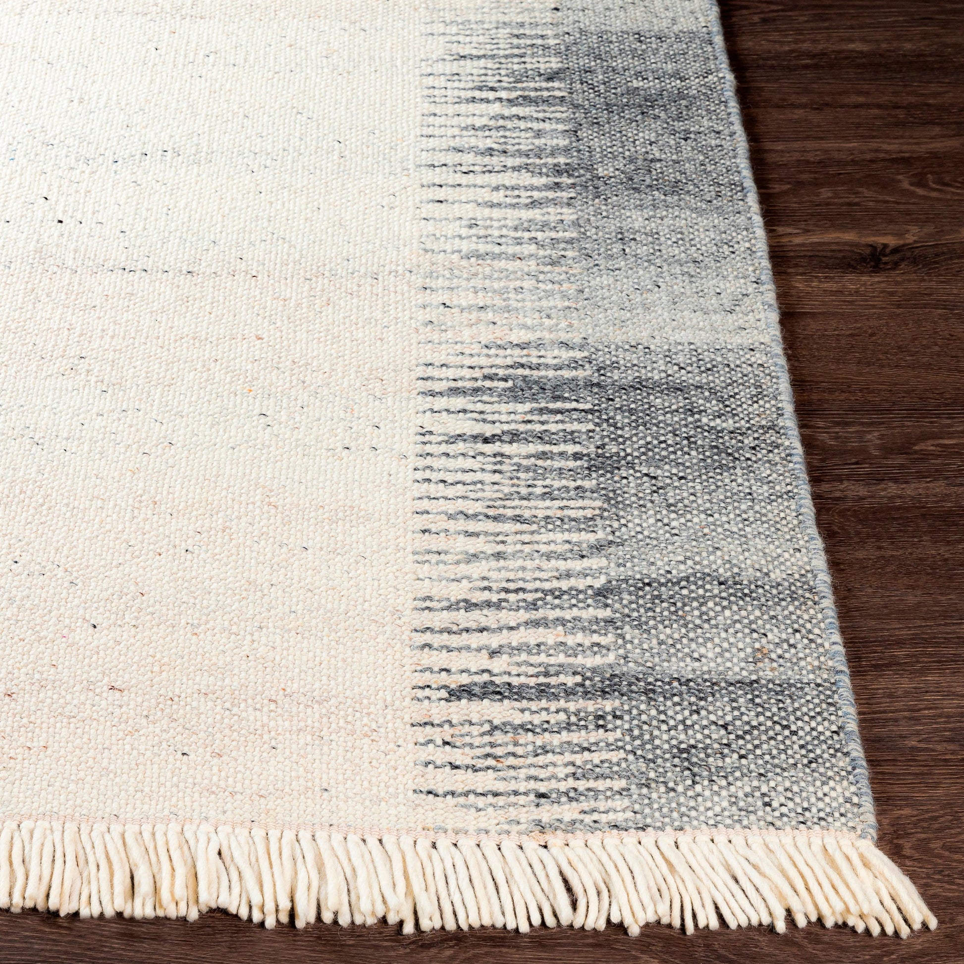 Reliance Rug - 27891 by Surya in tan, charcoal, medium gray, cream. Made from 100% wool in a unique style.