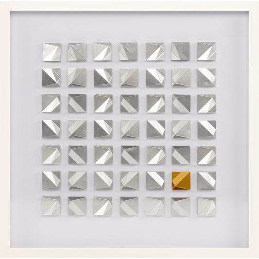 Realm - 28022 by Surya in white and painted. Made from 100% polystyrene, 100% paper in a modern style.