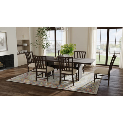 Karina Traditional Persian Rug - 6794F by Feizy in blue, gray, gold. Made from wool in a unique style.