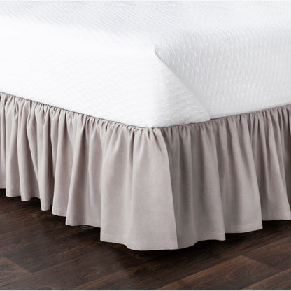Peyton Ruffle Indoor/Outdoor by Surya. Made from 55% linen, 45% cotton in a traditional style.
